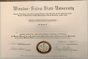 WSSU degree