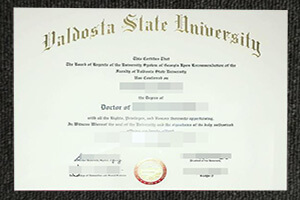 Valdosta State University diploma