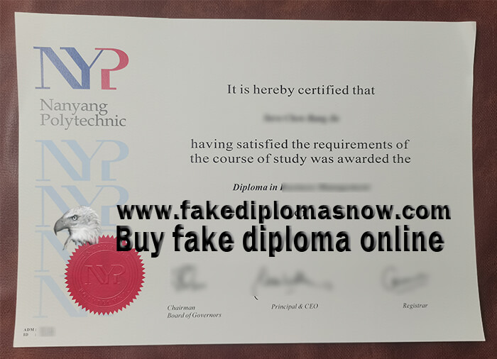 Nanyang Polytechnic diploma, Buy a fake diploma 