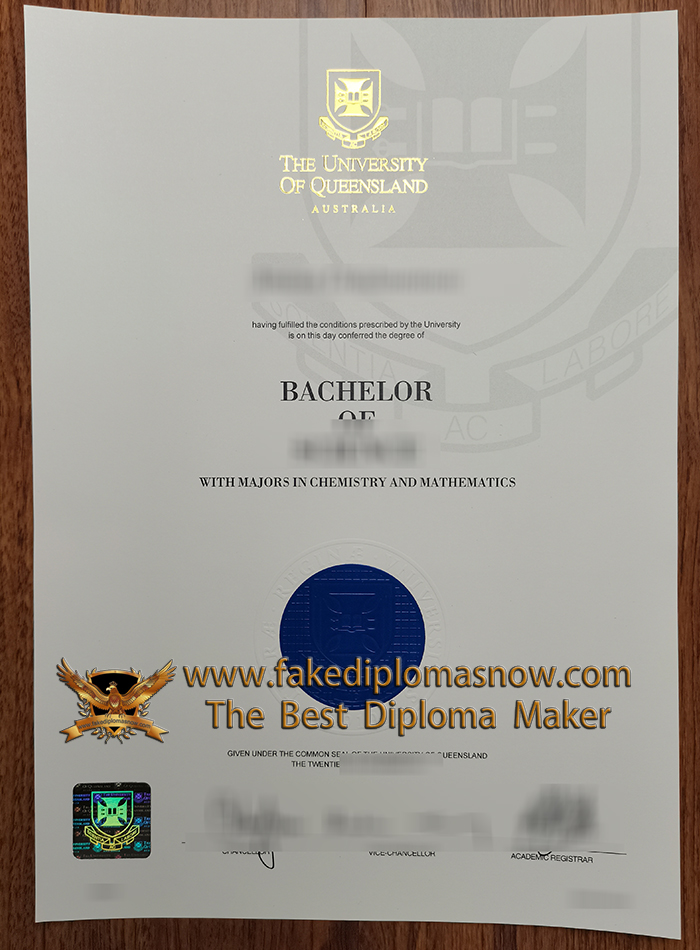 New Version of the University of Queensland Degree New Version of the University of Queensland Degree