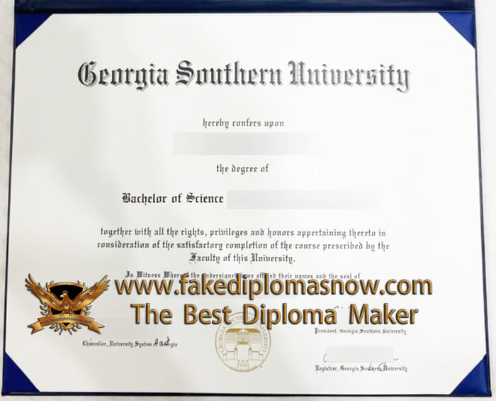 Georgia Southern University diploma