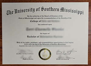University Of Southern Mississippi Diploma