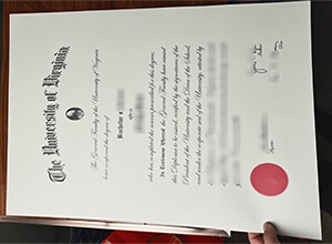 University of Virginia diploma