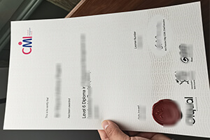 CMI Level 6 Diploma, Buy a fake UK diploma