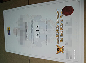 Purchase a fake AUSTRALIA CPA degree certificate, fake diploma order