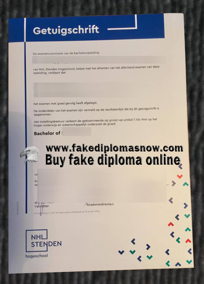 NHL Hogeschool diploma, Buy a fake diploma 
