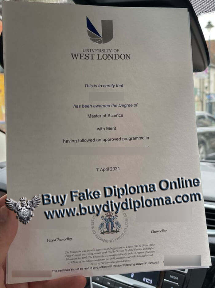 University of West London degree