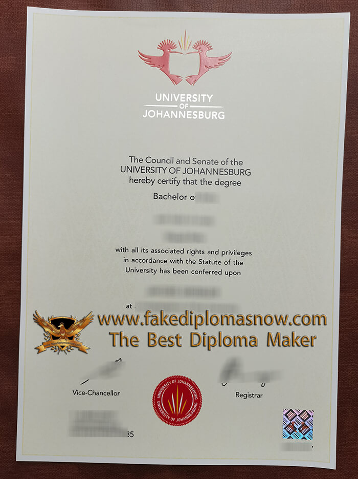 University of Johannesburg Diploma