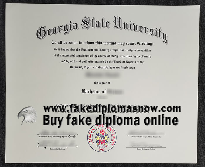Georgia State University Diploma, Buy a diploma 