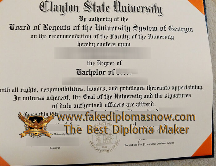 Clayton State University Diploma Clayton State University Diploma