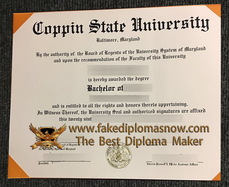 Coppin State University  degree