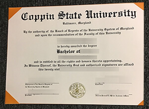 Order a fake Coppin State University degree, Buy a fake degree in USA