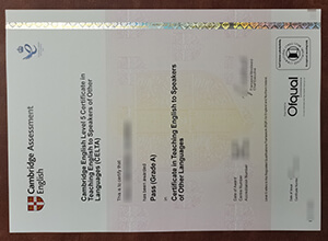Cambridge CELTA certificate， Buy a fake certificate.