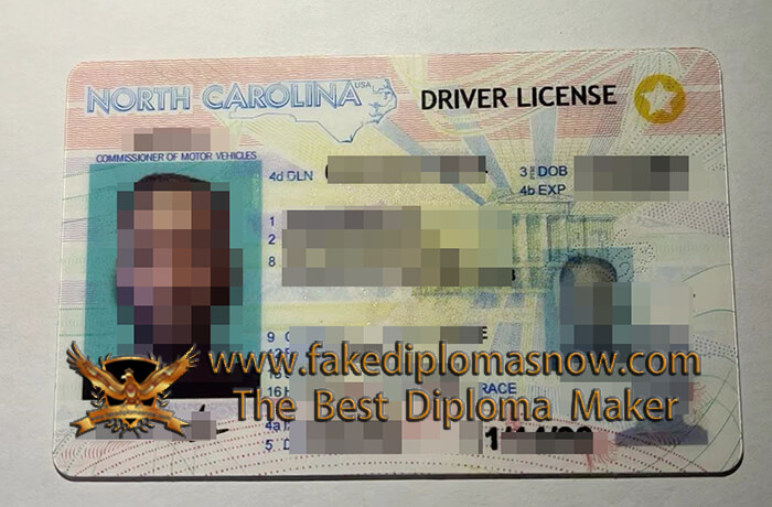 North Carolina Driver's License 