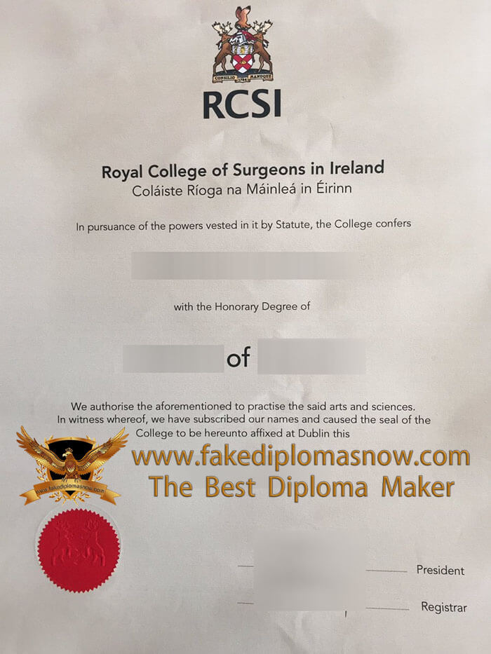Royal College of Surgeons in Ireland degree