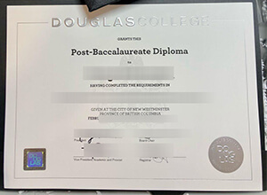 How much does a fake Douglas College diploma cost?