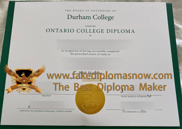 Durham College diploma, buy fake diploma 