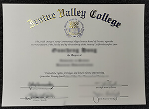 Geting a fake Irvine Valley College degree, IVC Transfer Admission Guarantees (TAG)