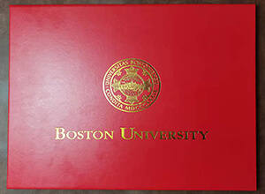 Boston University (BC) Diploma Cover