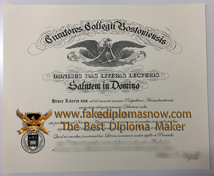  Boston College Diploma, buy fake diploma 