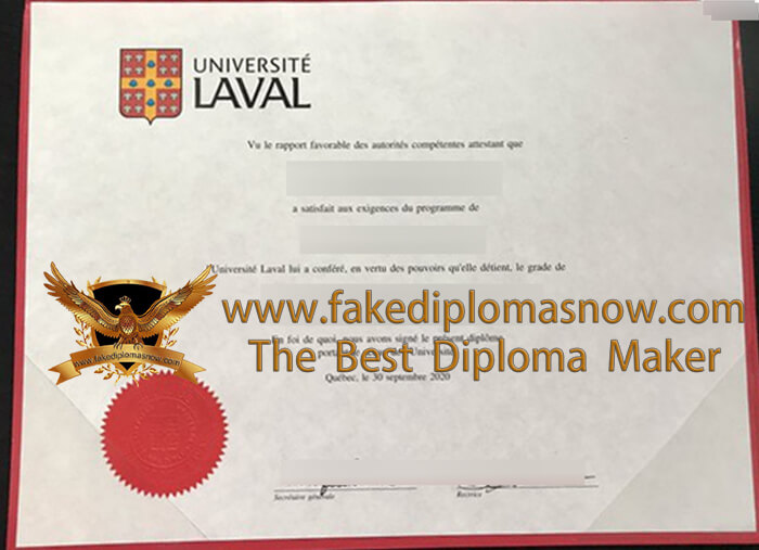Université Laval diploma 