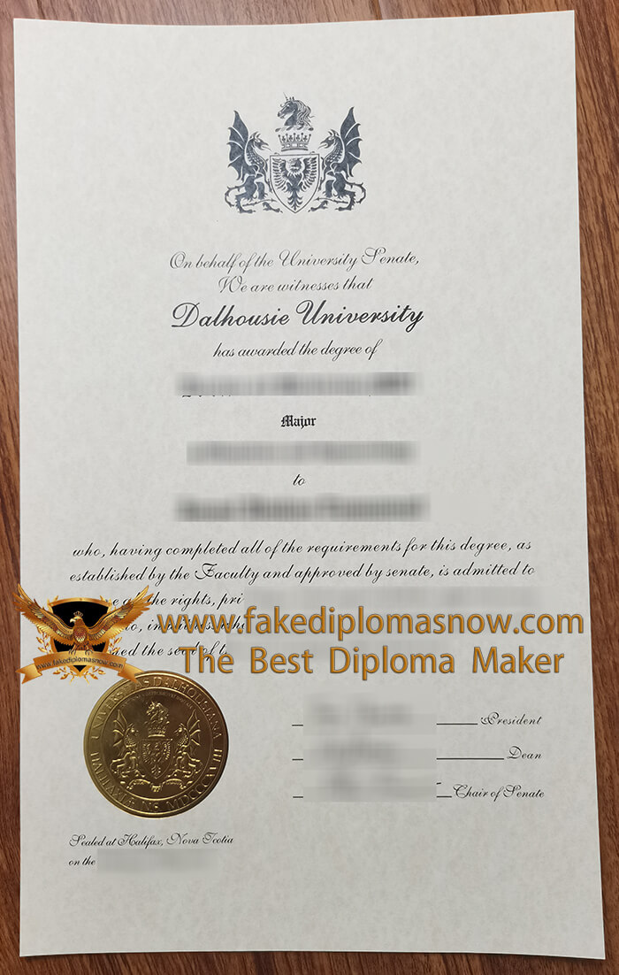 Dalhousie University diploma 