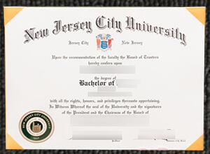 NJCU diploma