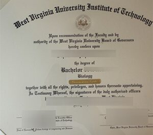 WVU Tech diploma, Buy a fake West Virginia University Institute of Technology degree