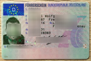 Germany driving licence