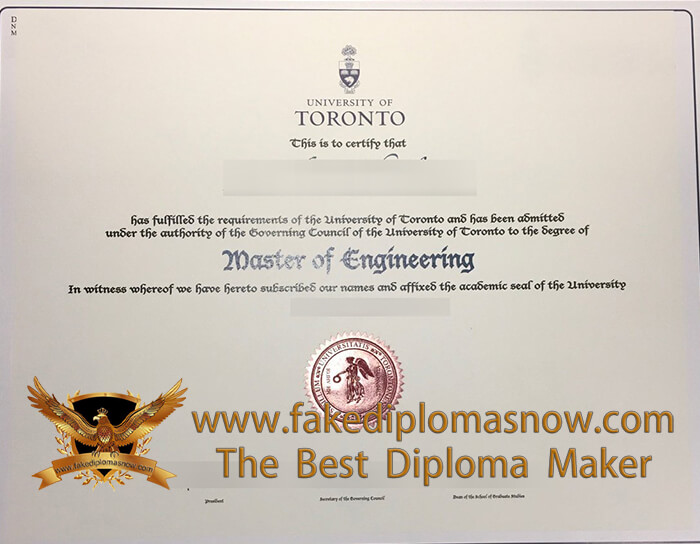 University of Toronto master degree