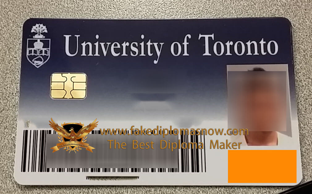  University of Toronto student card