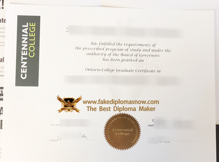 Centennial College Graduate Certificate
