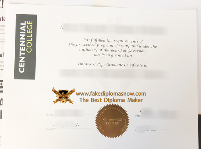 Centennial College Graduate Certificate Centennial College Graduate Certificate