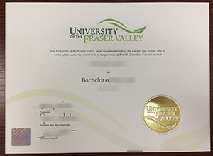 University of the Fraser Valley diploma, UFV degree