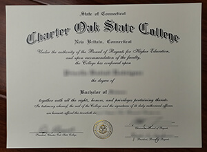 How long to buy a fake Charter Oak State College diploma?