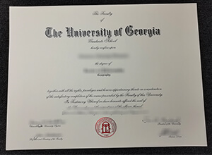 University Of Georgia fake Diploma, University Of Georgia degree