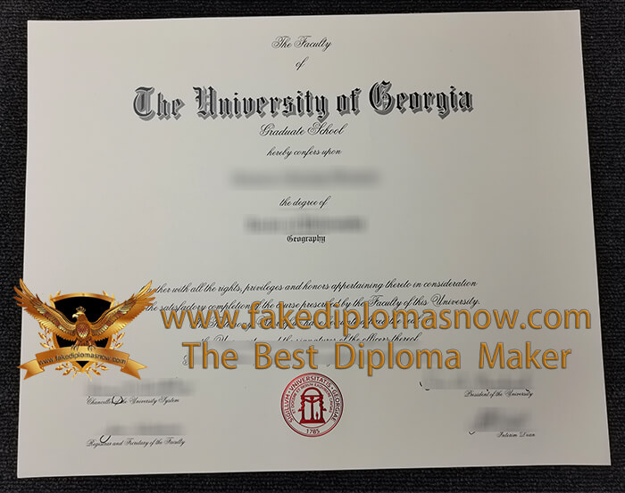 University Of Georgia Diploma, buy a USA fake diploma 