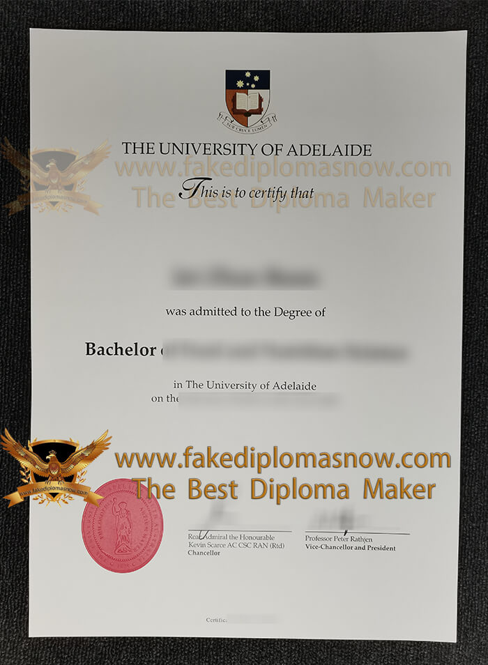 University of Adelaide Diploma