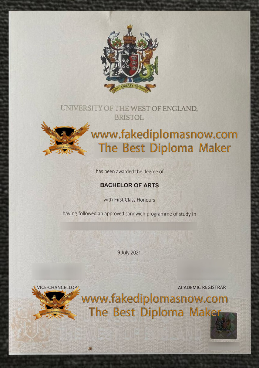 University of the West of England, Bristol degree of Latest Version University of the West of England, Bristol degree of Latest Version
