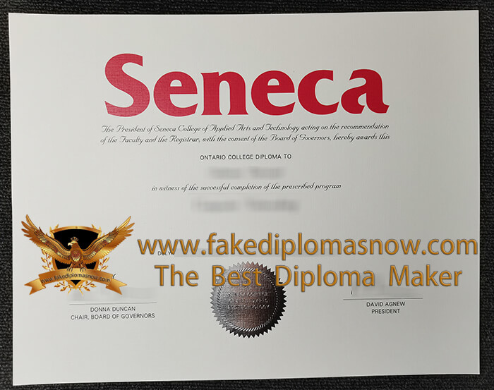 Seneca College diploma, Seneca College degree