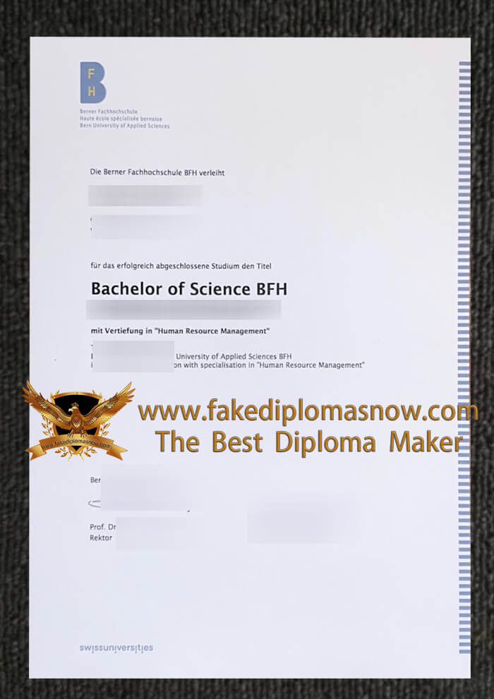 Berner Fachhochschule degree