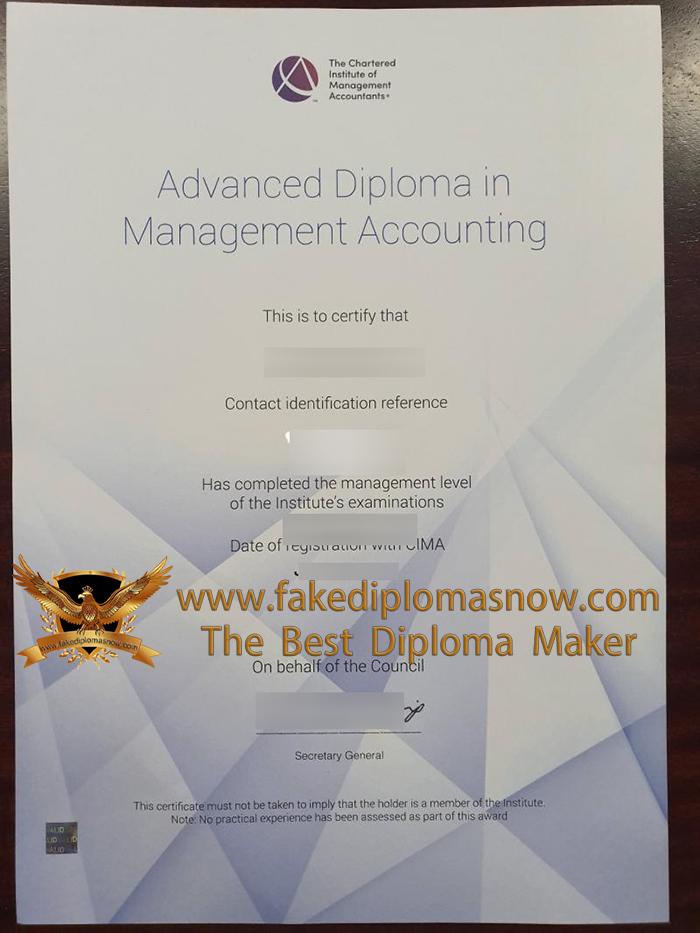 CIMA Advanced Diploma of latest version