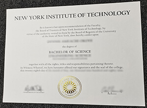 Buy a fake NYIT diploma, Order a New York Institute of Technology degree