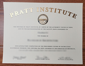 How to buy a fake Pratt Institute diploma online?