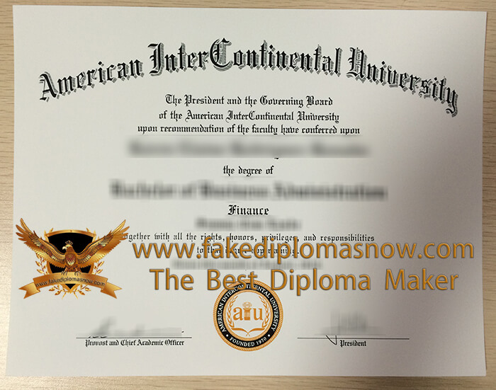 AIU degree, buy fake diploma 