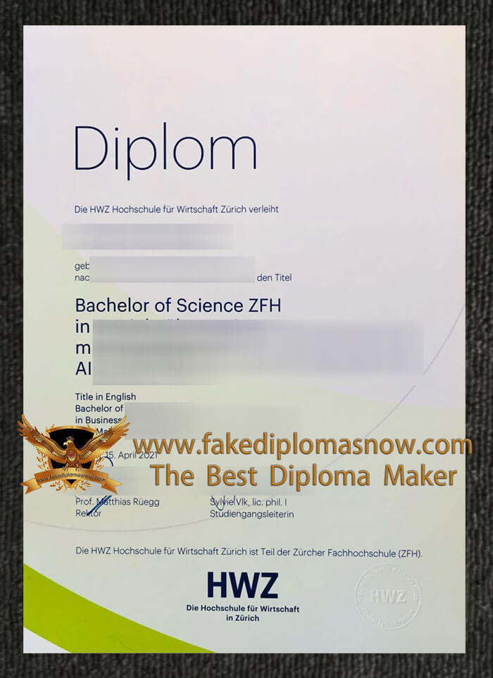  HWZ diploma