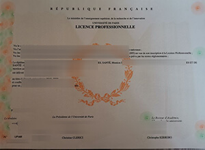 Université de Paris diploma