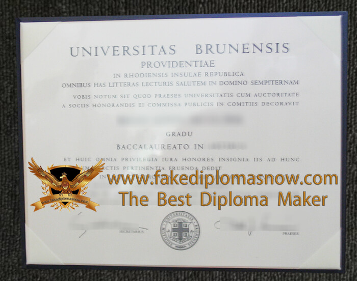 Brown University diploma Brown University diploma