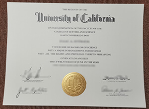 UCLA diploma