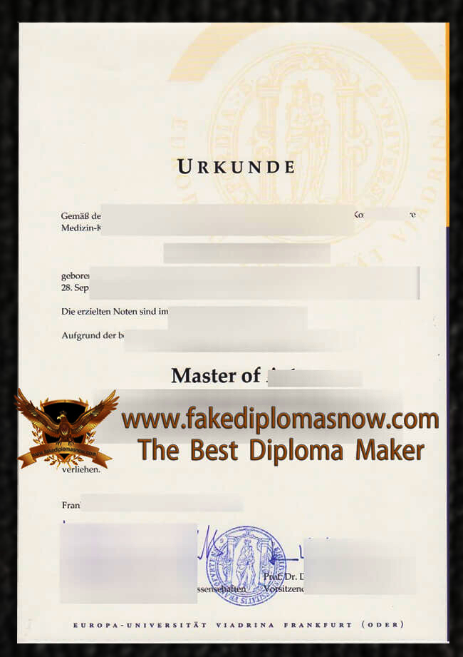 Europa-Universität Viadrina Diploma Europa-Universität Viadrina Diploma
